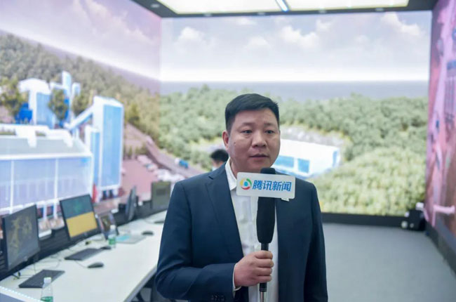 陳總接受媒體采訪