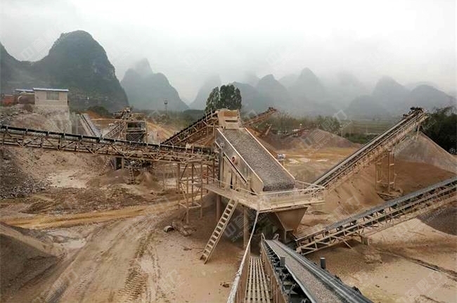 桂林漓江流域某采石場(chǎng)