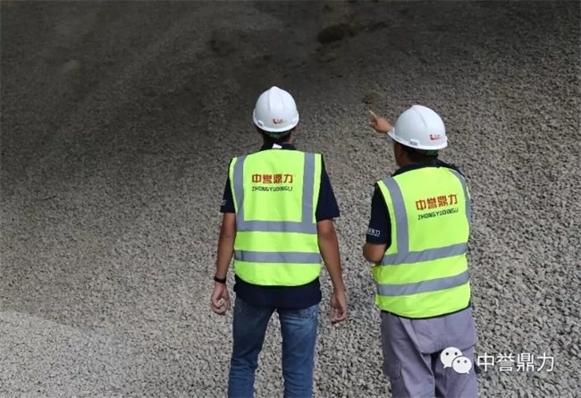 現(xiàn)場考察成品料情況