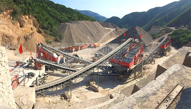 1216破碎機使用現(xiàn)場