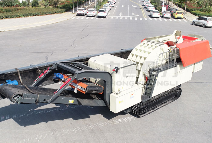 移動式建筑垃圾破碎機(jī)